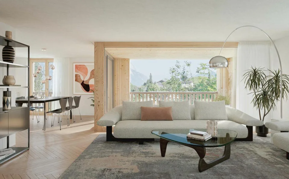 4 ½-Zi-Dach-Maisonettewohnung an idyllischer, ruhiger Wohnlage in O... – Foto 4 von 4