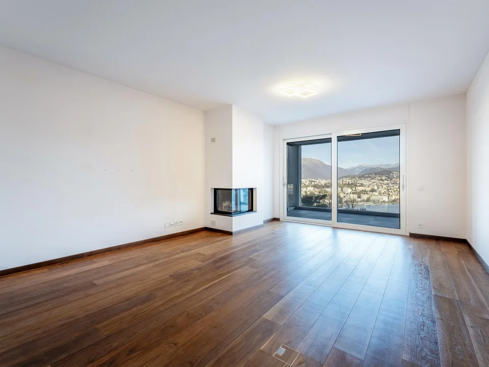 Moderno 3.5 locali con vista lago a Paradiso – foto 7 di 16