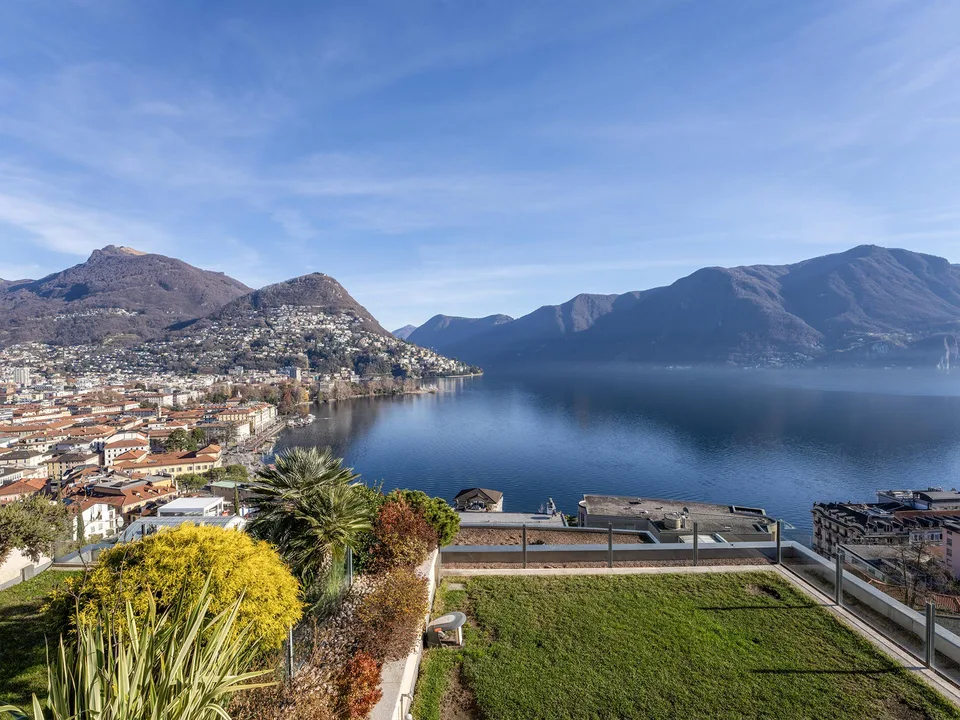 Attico vista lago in Centro Lugano – Foto 2 von 12