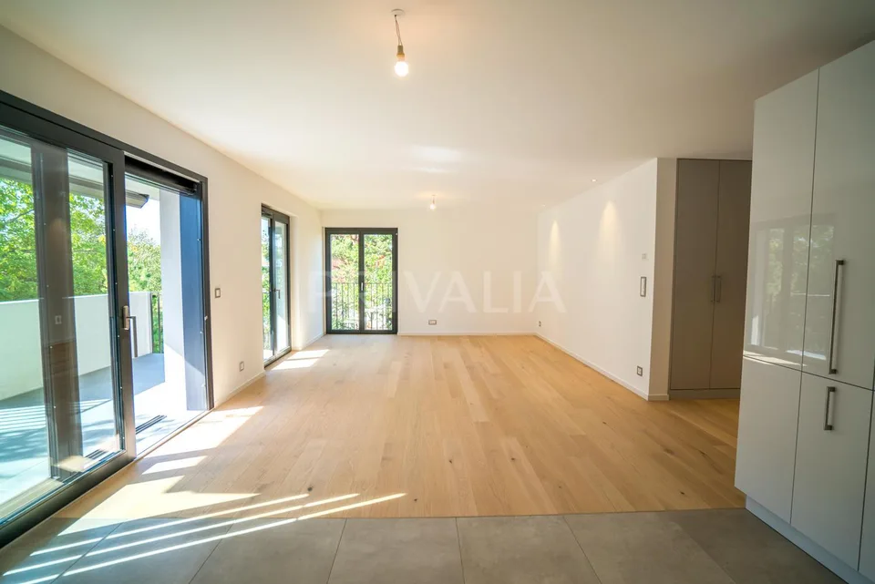 Bel appartement contemporain dans un environnement calme et verdoyant