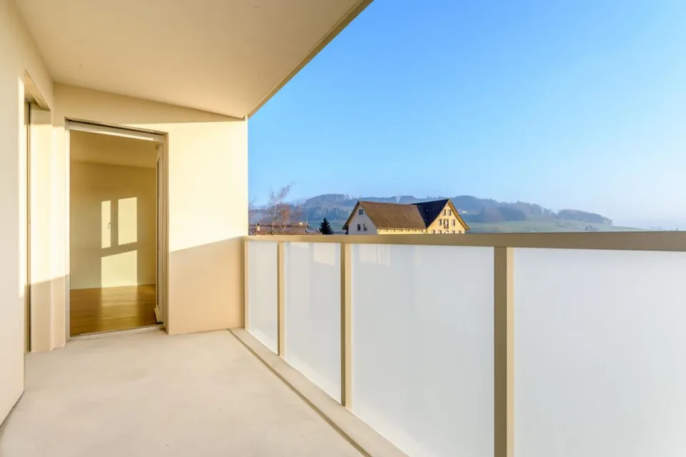Modern wohnen über der Nebelgrenze