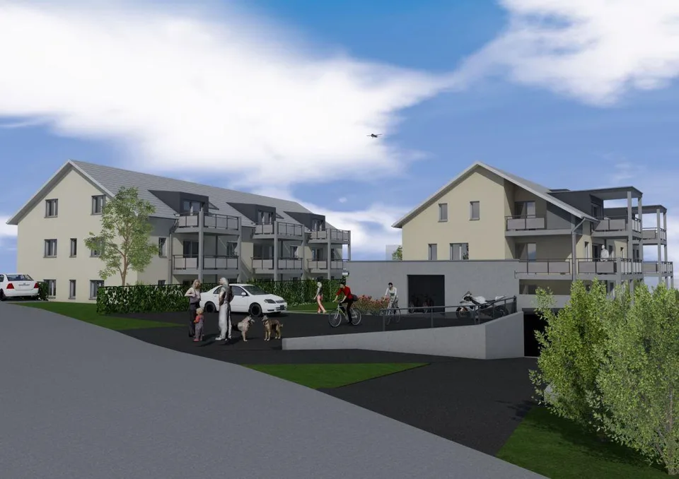 Moderne 4.5 Zimmer-Wohnung in ländlicher Lage