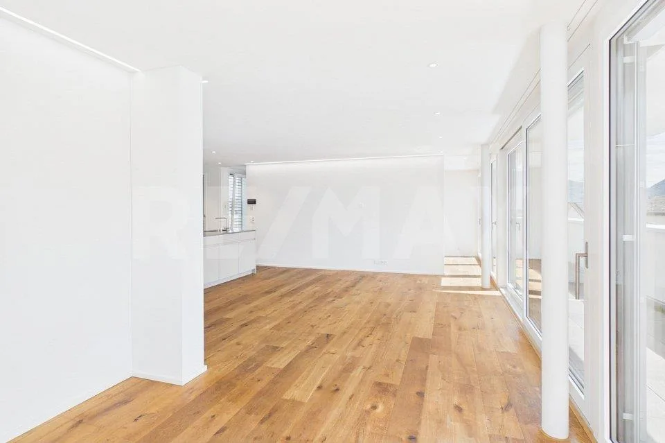 Appartamento mansardato moderno 3.5 locali in affitto in posizione centrale!
