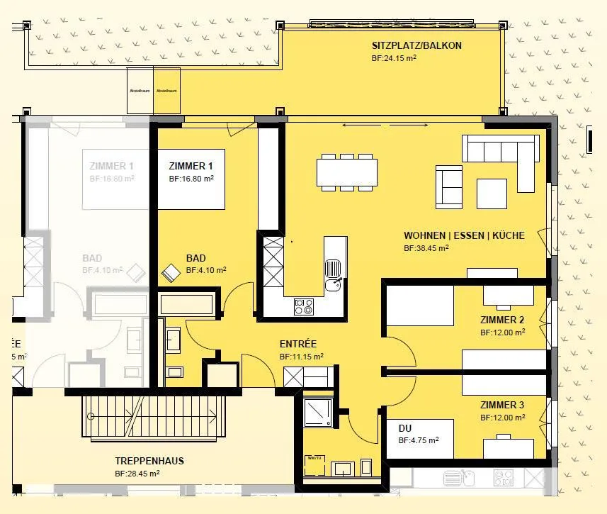 Zentrale Wohnung in Herisau – foto 9 di 9