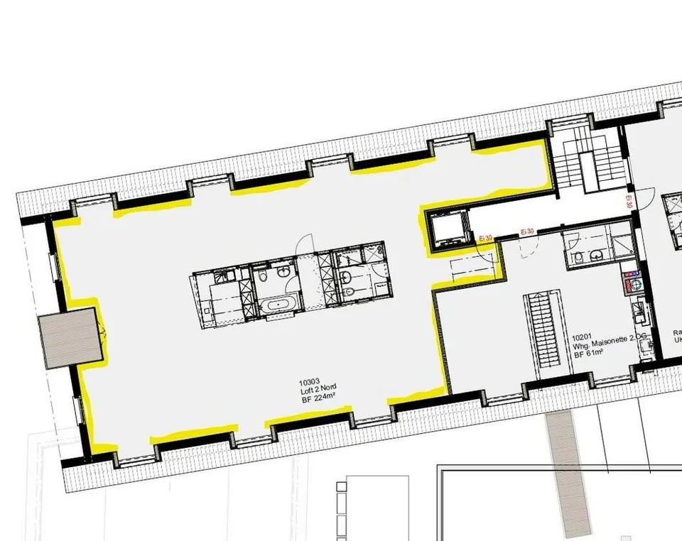 1.5-Zimmer Loftwohnung/Atelier – Foto 11 von 11