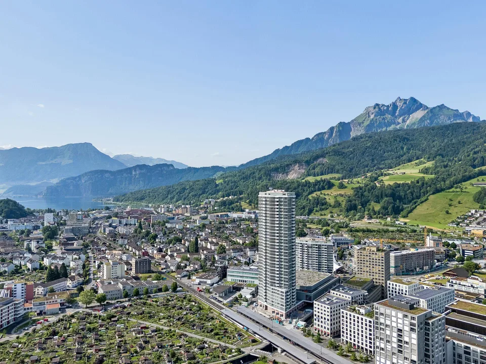 ERSTVERMIETUNG: Business Apartment im Pilatus Tower – Foto 5 von 7