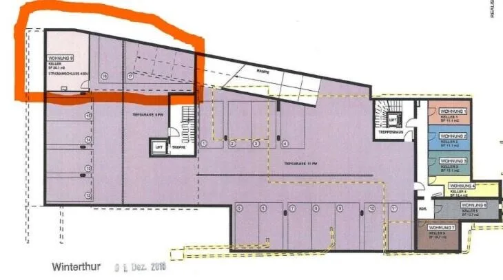 13 minutes de Winterthur - 3 places de garage et atelier – photo 10 sur 13
