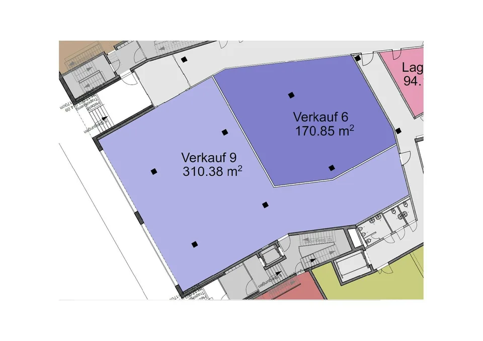 Vielseitige 170 m² Gewerbefläche im Voltacenter