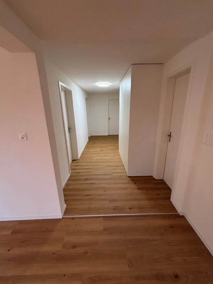 Teilrenovierte 4½-Zimmer-Wohnung mit Balkon und Aussicht in Nottwil