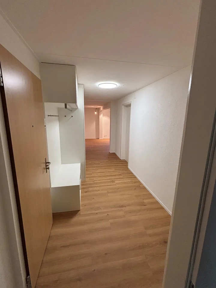 Teilrenovierte 4½-Zimmer-Wohnung mit Balkon und Aussicht in Nottwil