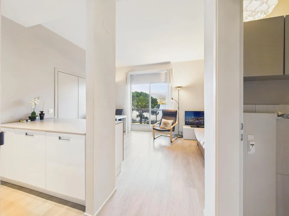 Paradiso: elegante 1.5 locali ristrutturato fronte lago, ideale anc... – Foto 7 von 24