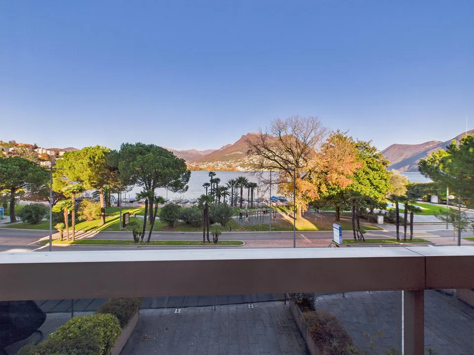 Paradiso: elegante 1.5 locali ristrutturato fronte lago, ideale anc... – Foto 11 von 24