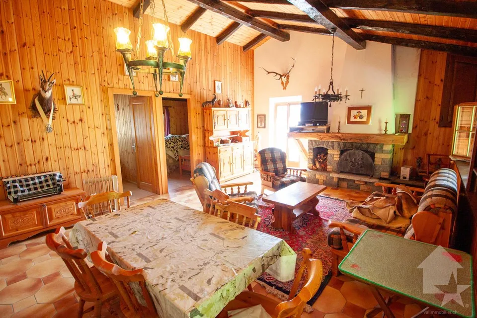 Appartement dans un petit chalet aux Mayens de Conthey – Foto 4 von 10