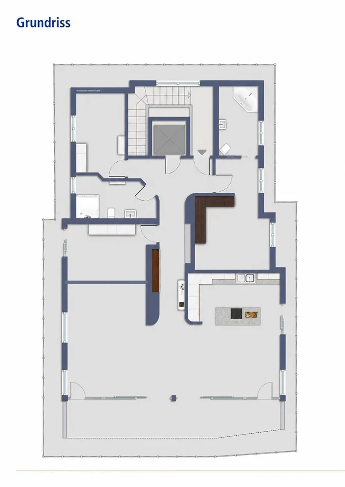 162 m² Attikawohnung mit Rundum-Terrasse, Alpenblick & direktem Liftzu – Foto 18 von 18