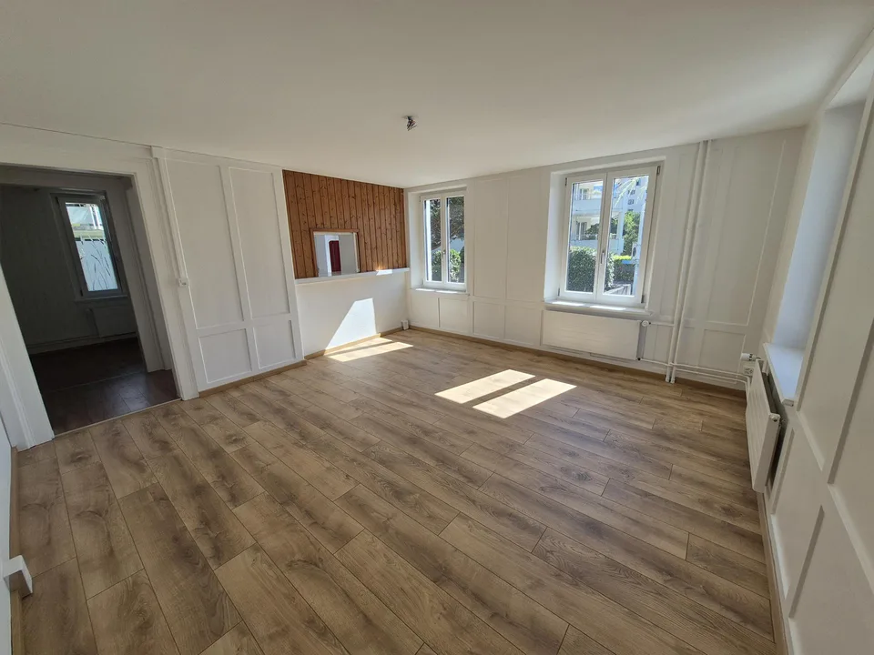 Charmant appartement 3.5 pièces dans un immeuble ancien à Maienfeld – rénové et situé au calme