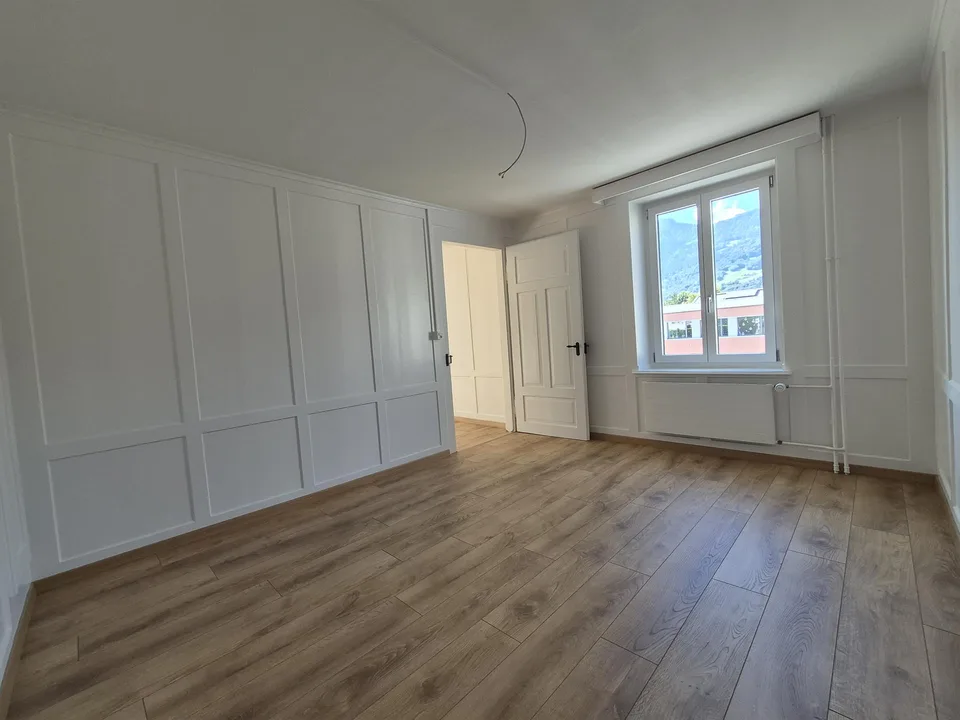 Charmant appartement 3.5 pièces dans un immeuble ancien à Maienfeld – rénové et situé au calme