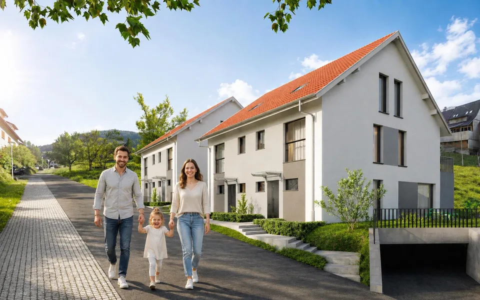 Neubau-Eck-EFH (D) in Bärschwil – Ihr bezahlbarer Traum vom Eingenheim