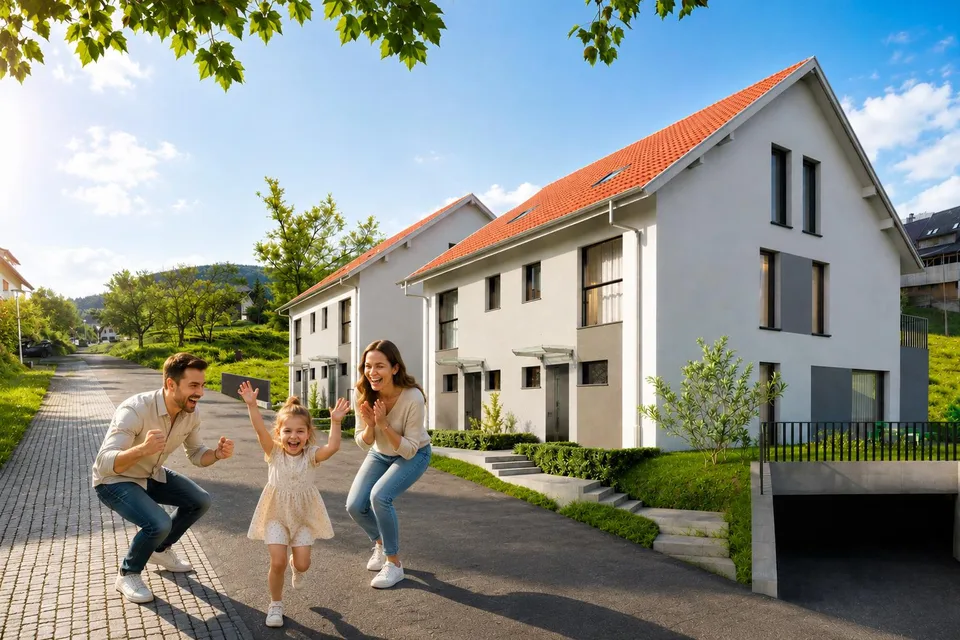 Neubau-Eck-EFH (C) in Bärschwil – Ihr bezahlbarer Traum vom Eigenheim