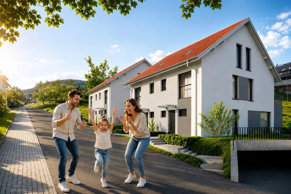 Neubau-Eck-EFH (A) in Bärschwil – Ihr bezahlbarer Traum vom Eigenheim