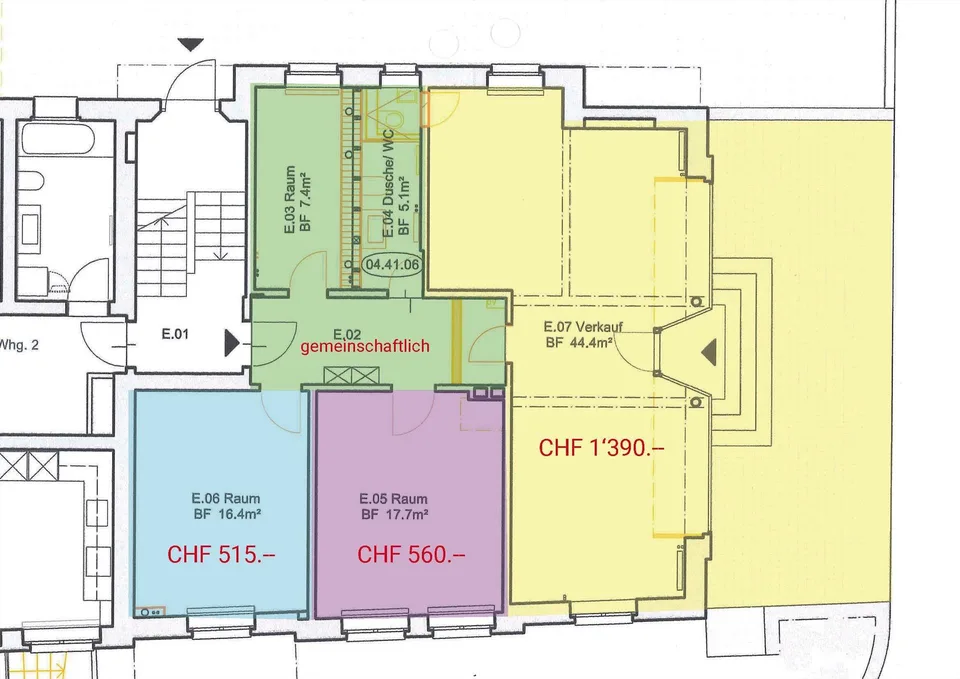 Espace commercial à louer dans un emplacement central - 16,5 m² – photo 3 sur 8