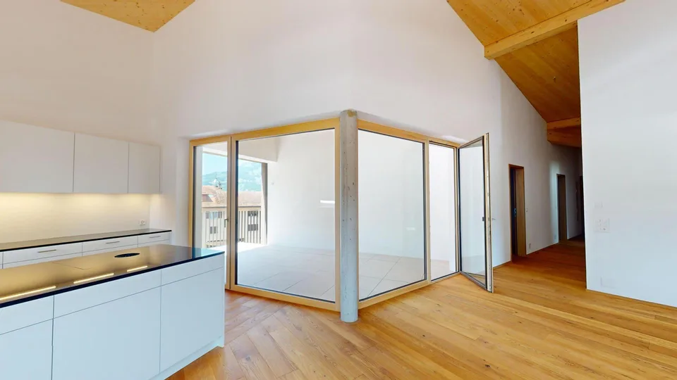 Appartement sous les combles 4½ pièces dans la région de loisirs de Prättigau