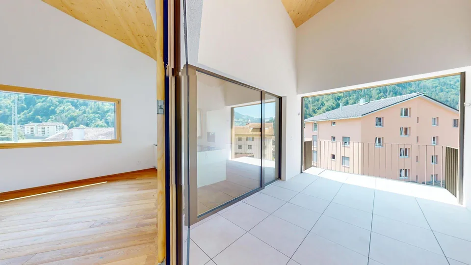 Appartement sous les combles 4½ pièces dans la région de loisirs de Prättigau