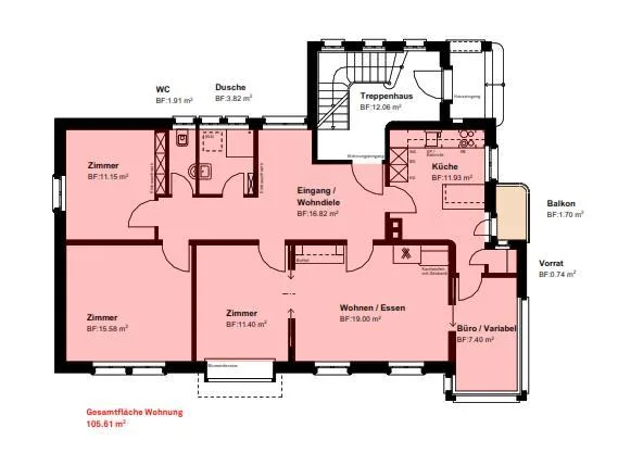 5.5 room apartment in Eglisau