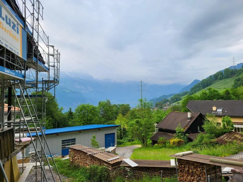 Appartement en duplex moderne avec vue sur la montagne