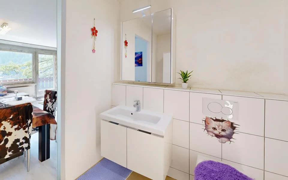 Helle 4.5 Zimmerwohnung mit schöne Blick auf das Dorf – Foto 10 von 11