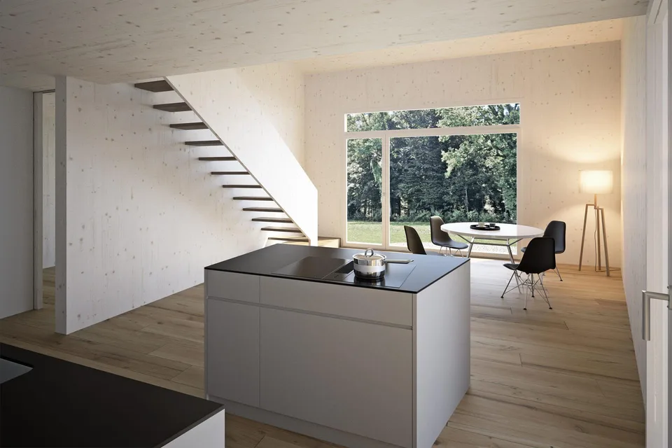 Casa a schiera in stile casa studio - moderna, individuale e a contatto con la natura – foto 2 di 8