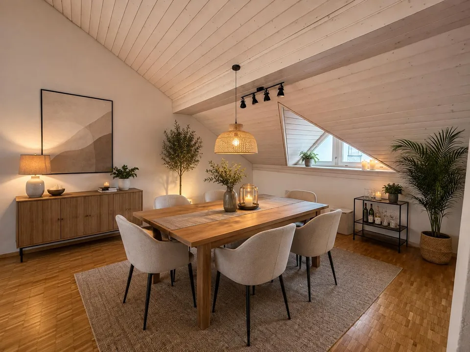 2.5 Zimmer Dachwohnung mit Blick ins Grüne - Buttikon SZ
