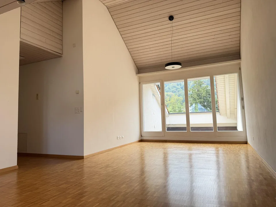 2.5 Zimmer Dachwohnung mit Blick ins Grüne - Buttikon SZ