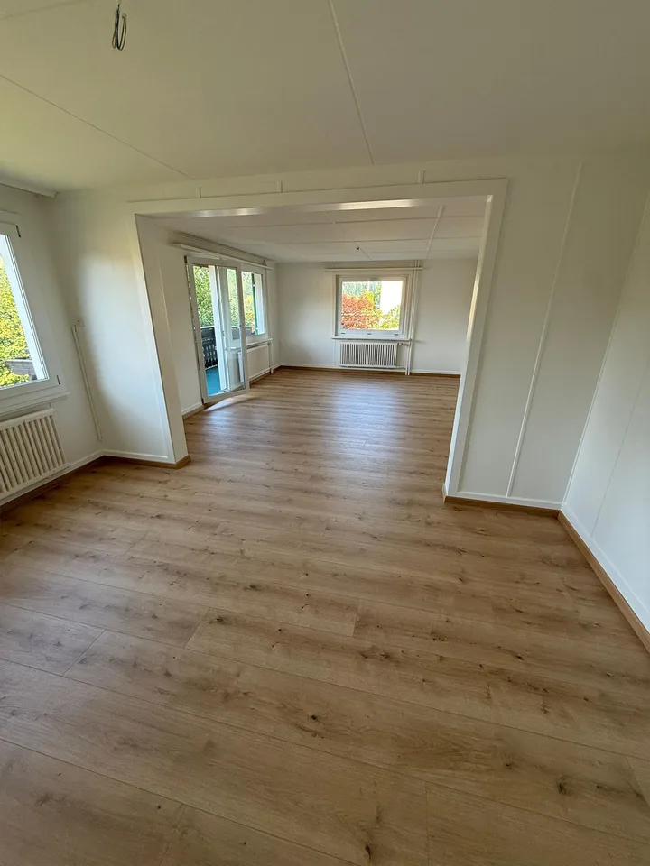 Charmante, frisch renovierte 3.5-Zimmer-Wohnung, sehr sonnig
