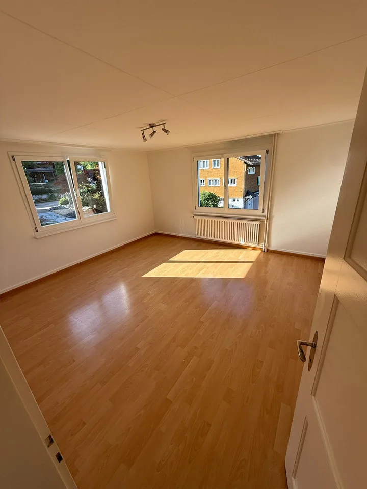 Charmante, frisch renovierte 3.5-Zimmer-Wohnung, sehr sonnig