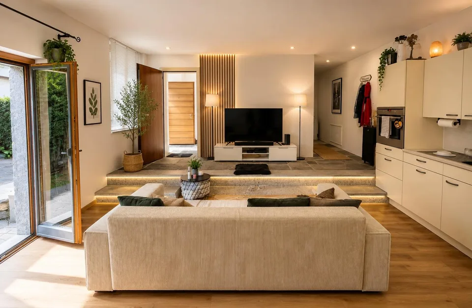 Casa molto ben ristrutturata con appartamenti di 4,5 locali duplex + 2 – Foto 8 von 22