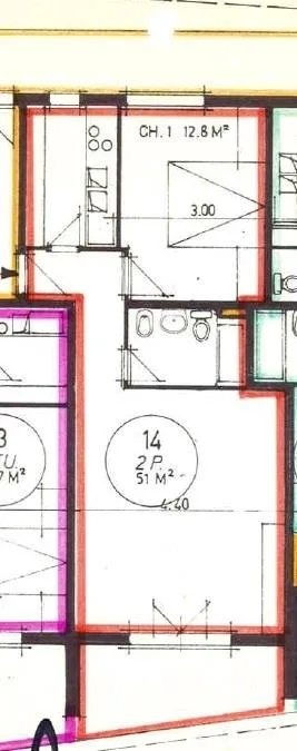 2.5P - Mont Rose 14 - Location à l'année, à partir du 01 décembre