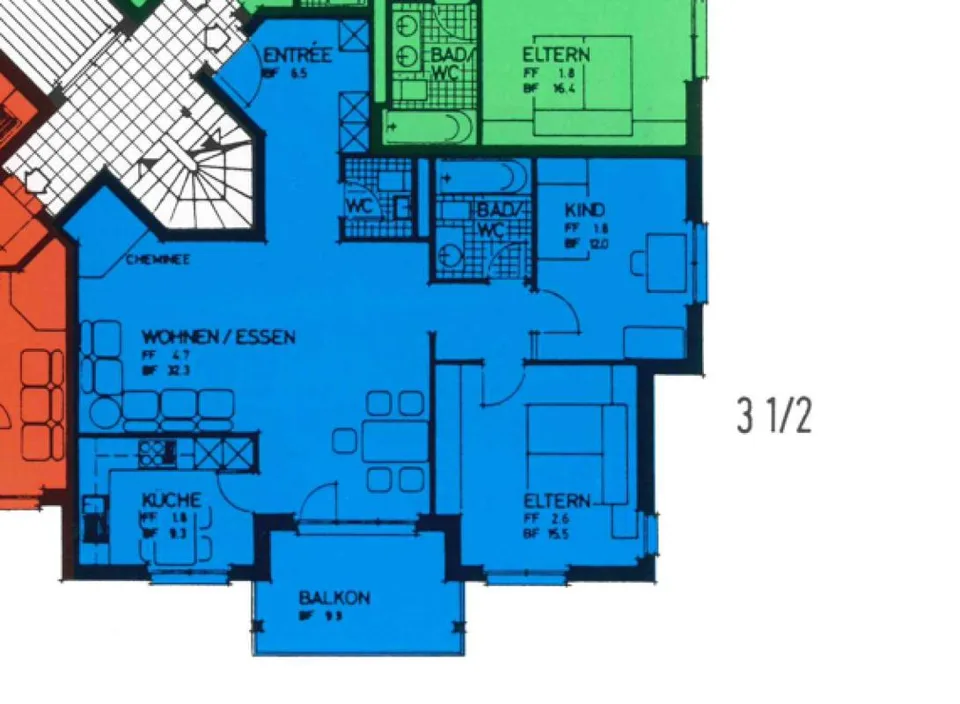 Charmante 3.5-Zimmerwohnung an ruhiger Lage