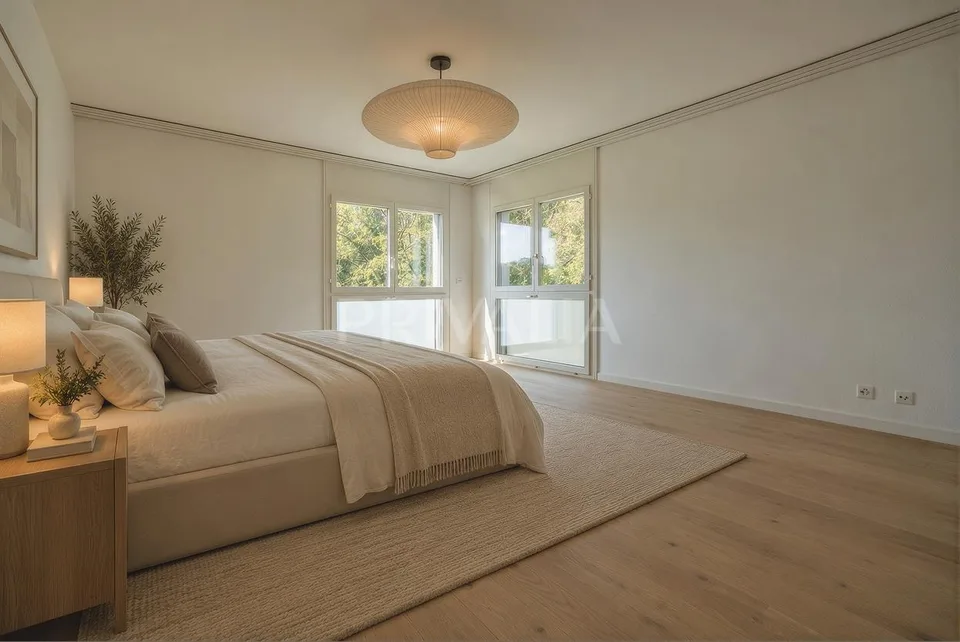 Superbe attique en duplex rénové avec terrasses et vue dégagée – foto 22 di 26