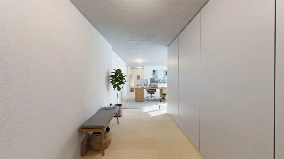 3.5-Zimmer mit Loggia und Bergsicht in Mels mieten