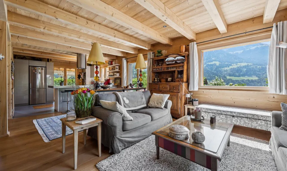 Architect's chalet with independent apartment and view of the Dents – photo 5 of 11