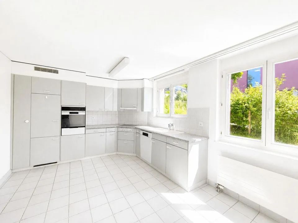 Rêve de maison avec cheminée & espace de sièges