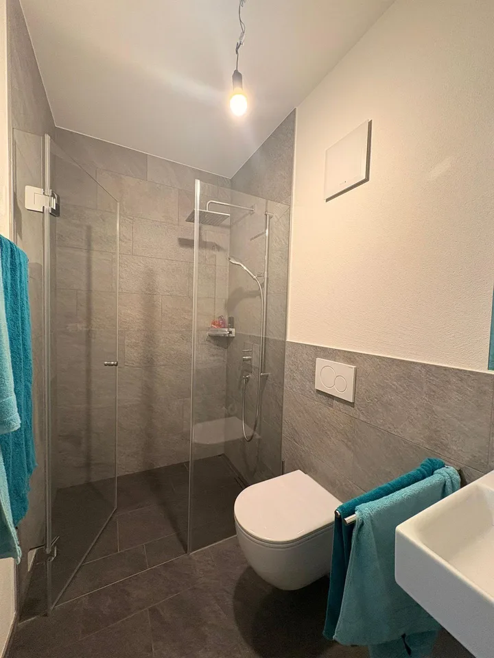 3.5 Zimmer Wohnung - Erstwohnung mit Garagenbox und grossem Sitzplatz