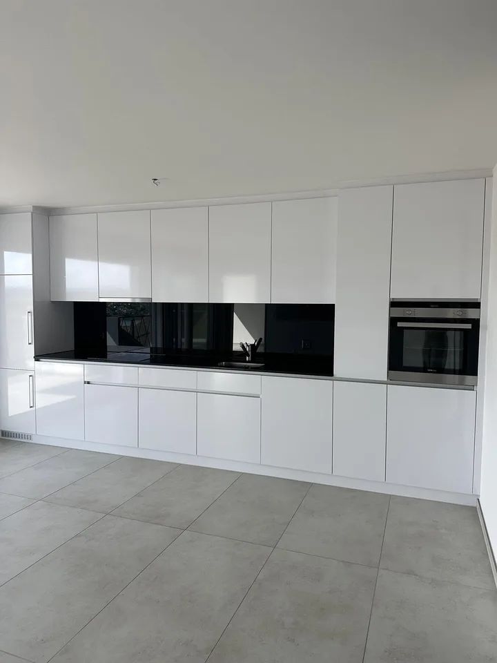 Moderne 2.5-Zimmer-Wohnung mit Panoramablick auf See und Berge