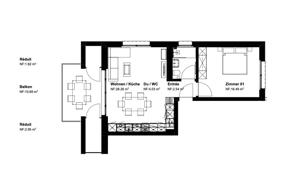 Tanneggerpark 2.5 Zimmer-Neubauwohnung Haus B