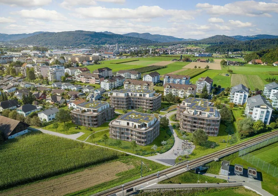 Moderne 2.5 Zi-Wohnungen mit grosszügiger gedeckter Terrasse