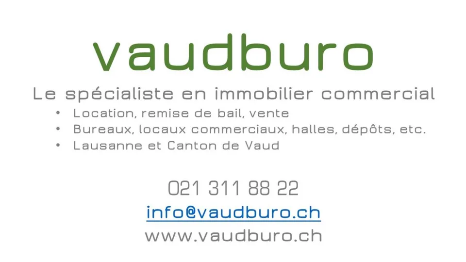 Le-Mont en Budron achetez vos bureaux à CHF 1500/m2 ! 330 m2 libres. – foto 9 di 9