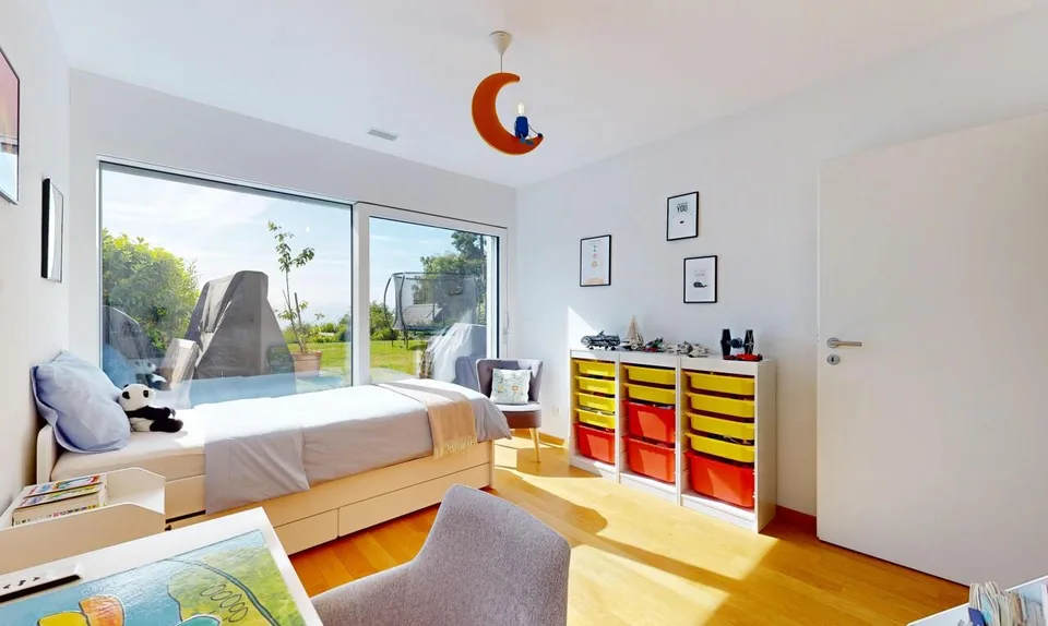 Maison vue lac et montagnes – 4.5 pièces, jardin et exposition sud – Foto 10 von 13