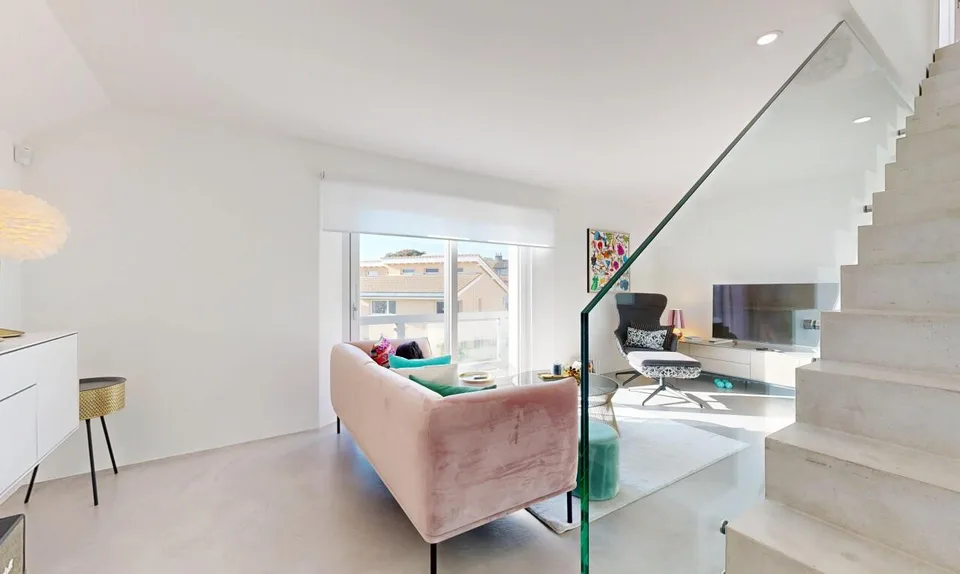 Außergewöhnliches Triplex mit 6,5 Zimmern, Sauna und Garten – Foto 9 von 11