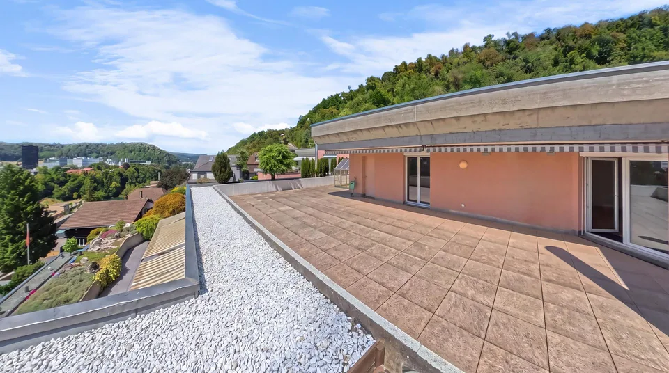 Terrassenwohnung mit 101 m² Terrasse und Weitsicht über Baden – foto 20 di 21