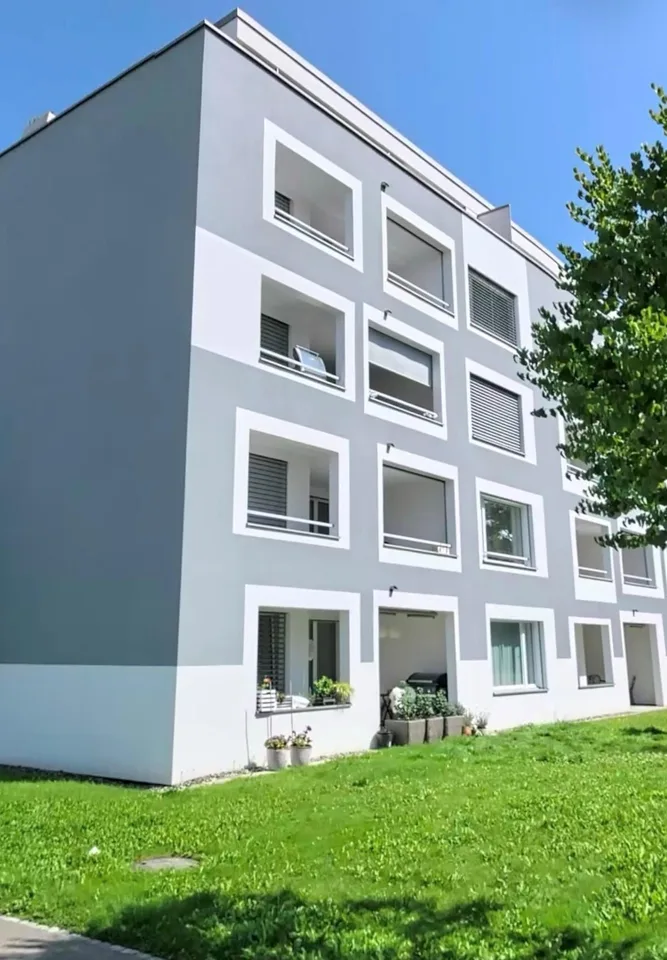 Modern 3.5-room apartment in Goldach – new building with balcony and great view